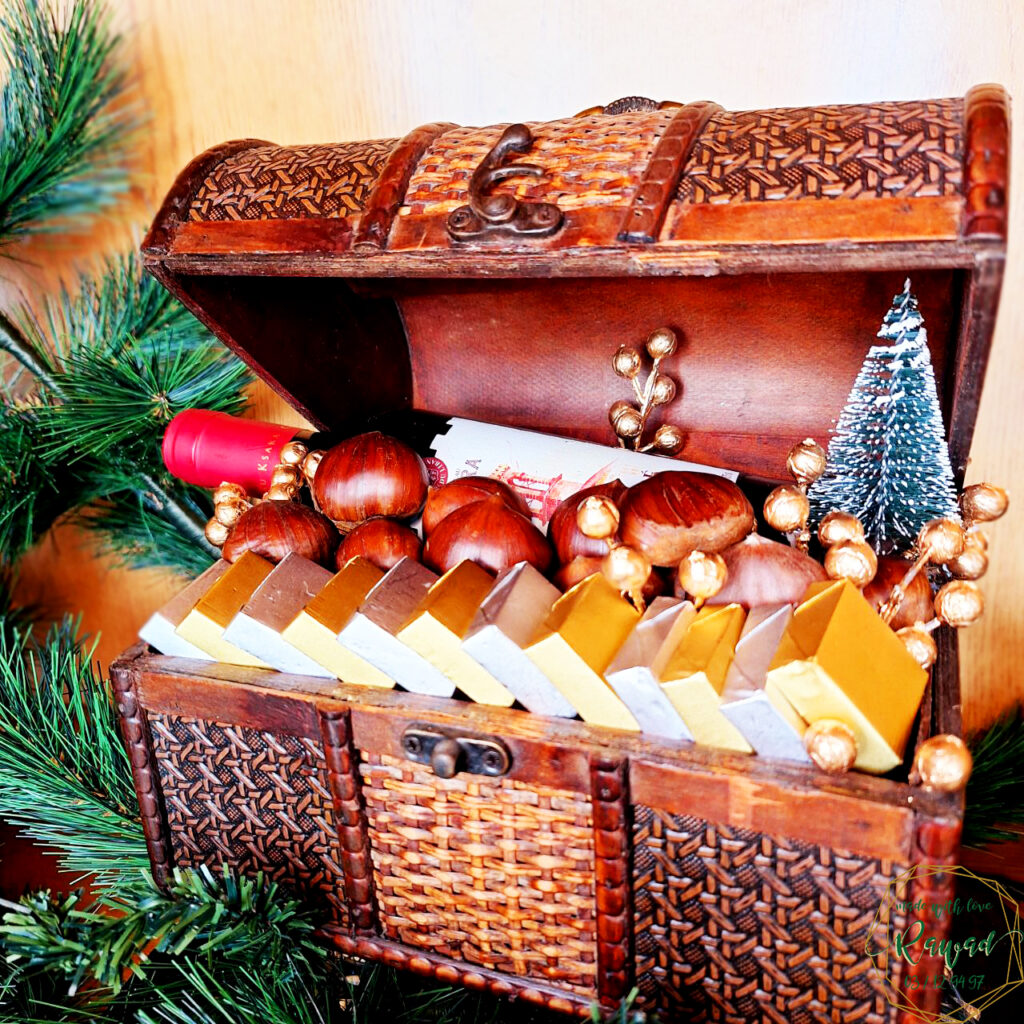 New Year chocolate box