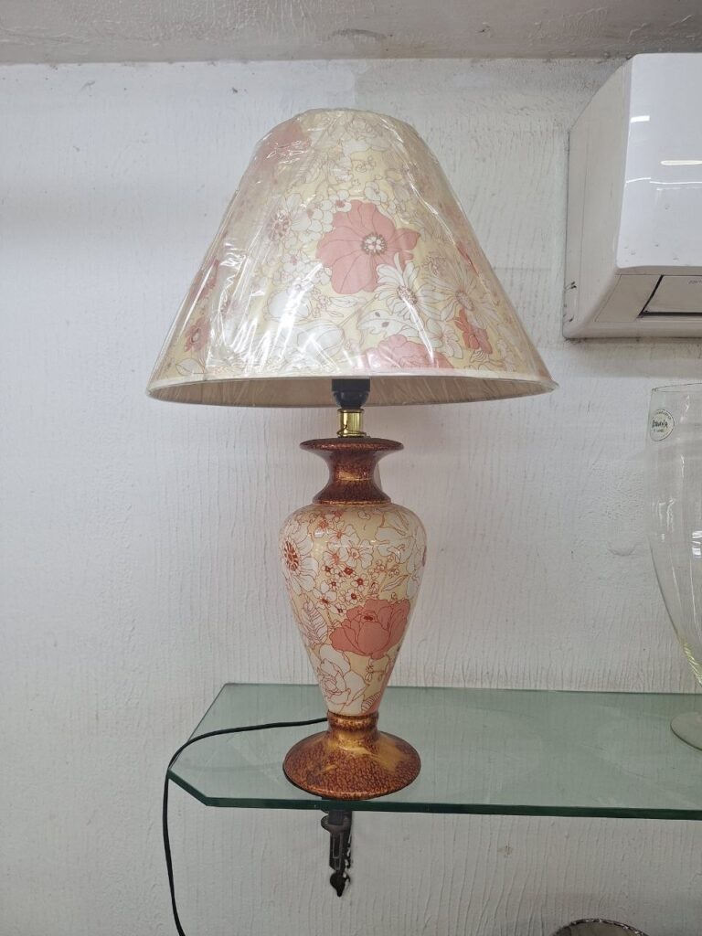Floral Porcelain Table Lamp